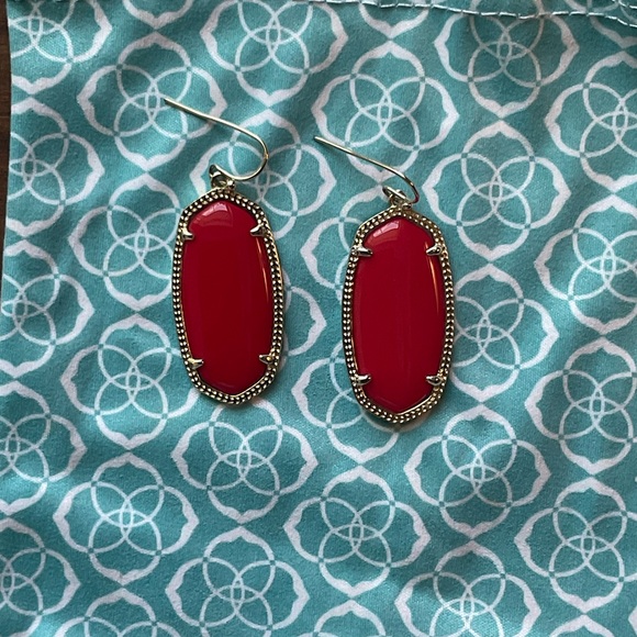 Kendra Scott Jewelry - Kendra Scott Red Elle Earrings